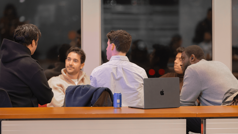 PMs in AI small-group conversation